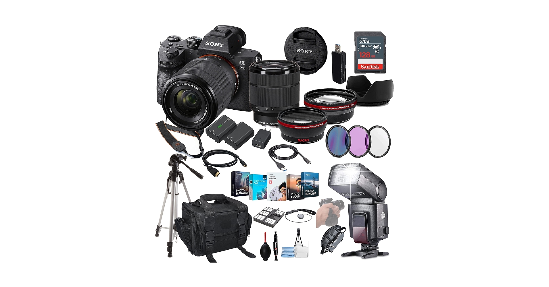 Amazon.com : Sony a7 III Mirrorless Camera with 28-70mm Lens